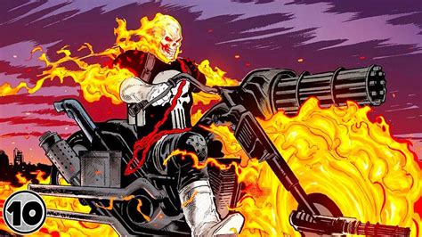 Top 10 Most Powerful Alternate Versions Of Ghost Rider Youtube