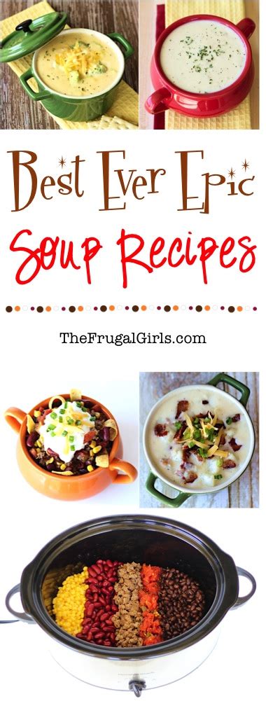 Best Soup Recipes for Cold Weather! | The Frugal Girls | Bloglovin’