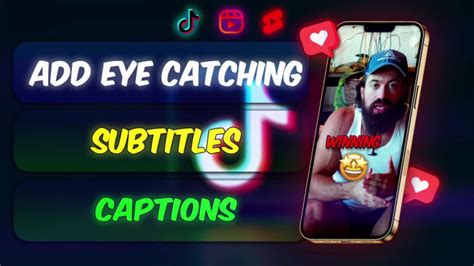 Edit Instagram Reels Tiktok Youtube Shorts With Subtitles By Red