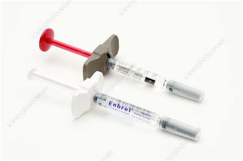 Humira and Enbrel - Stock Image - C017/2370 - Science Photo Library