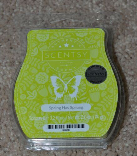 Scentsy Wax Bar Spring Has Sprung New Ebay