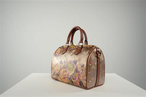 Louis Vuitton Speedy Bandouli Re Floral Limited Edition At Stdibs