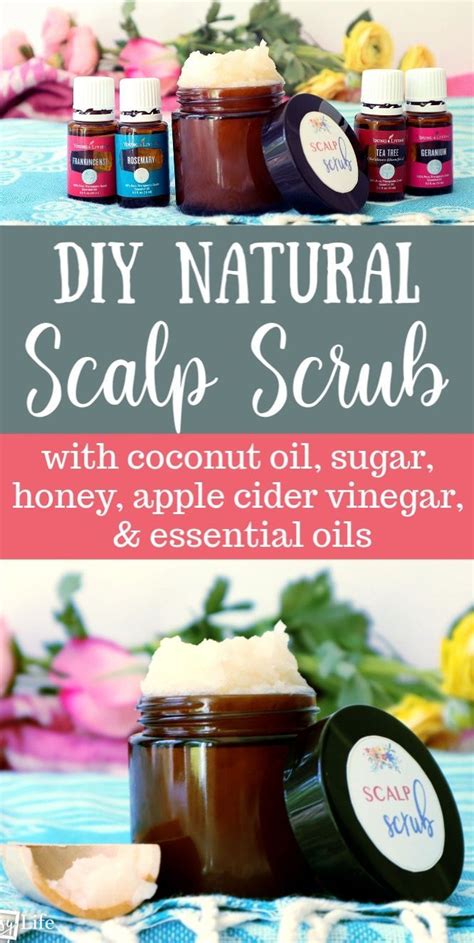 DIY Natural Scalp Scrub | Recipe | Scalp scrub, Diy natural products, Diy essential oils