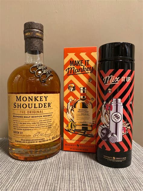 Monkey Shoulder The Original Blended Malt Scotch Whisky 嘢食 嘢飲 酒精類飲