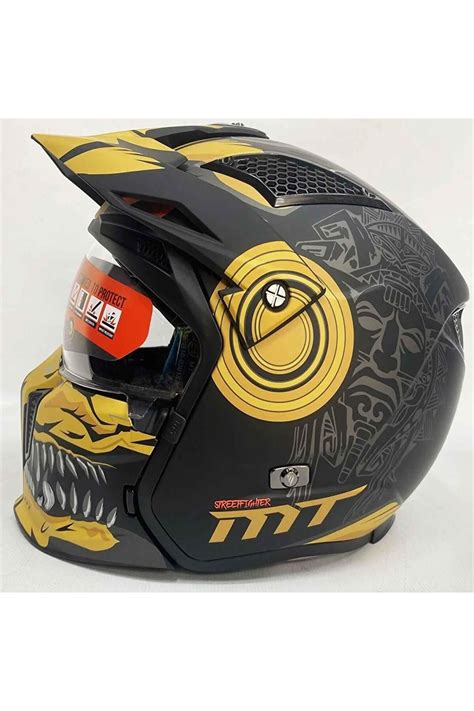 Mt Street Fighter Sv Aztec Motosiklet Kask Fiyat Yorumlar Trendyol