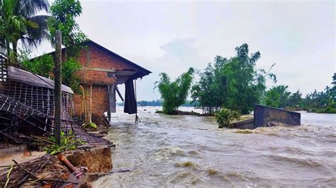 Assam Flood असम में बाढ़ की भयावह स्थिति अब तक 46 की मौत 16 लाख से