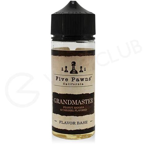 Grandmaster Five Pawns E Liquid 100ml 2 For 25