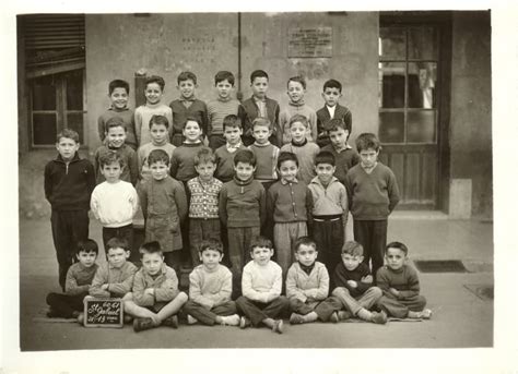 Photo de classe Cours Préparatoire de 1960 ECOLE SAINT GABRIEL