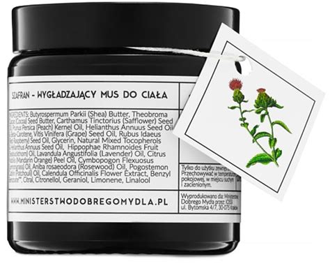 Ministerstwo Dobrego Mydła Mousse corporal nutritiva con azafrán