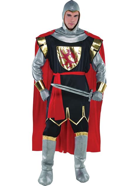 Buy Amscan Adults Brave Crusader Knight Fancy Dress Up Costume Mens