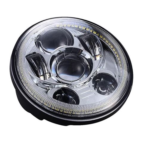 Led Halo Faros Para Harley Davidson Motocicleta Vrscdx Dyna Flstsc