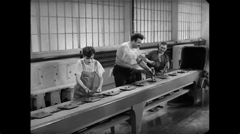 Chaplin Modern Times Factory Scene Hd 720p Youtube