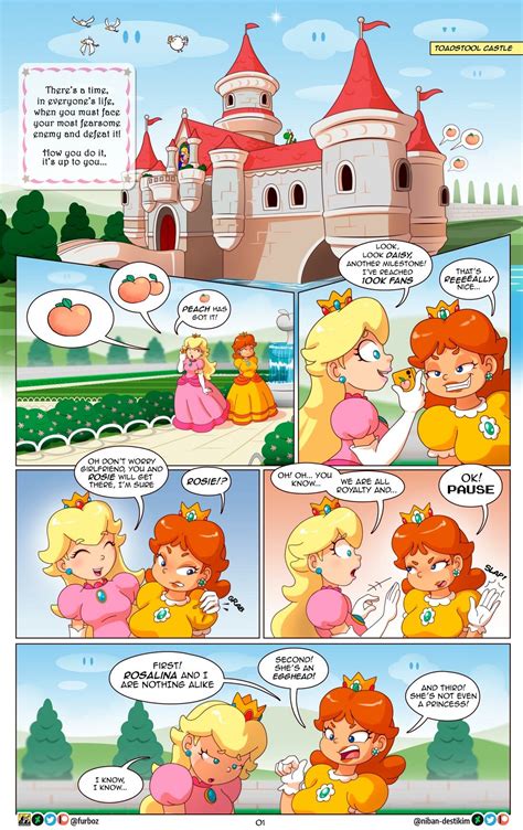 Post 4160029 Comic Furboz Princess Daisy Princess Peach Super Mario