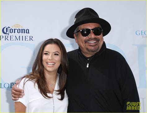 Eva Longoria Supports Pal George Lopez At Golf Tournament Photo