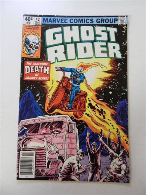 Ghost Rider 42 1980 FN VF Condition Comic Books Bronze Age