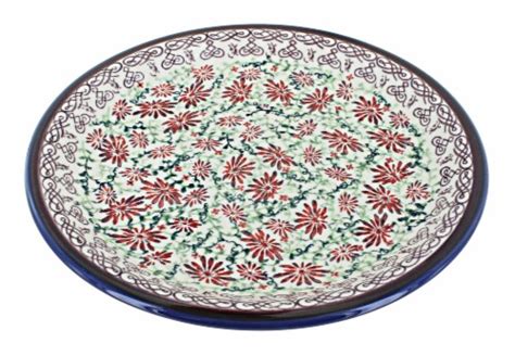 Blue Rose Polish Pottery Brandi Dinner Plate Qfc