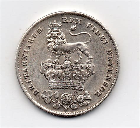 1826 Shilling583 Coinage Of England