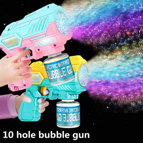 Pi Ce Pistolet Bulles Pour Enfants Nouveau Pistolet Bulles