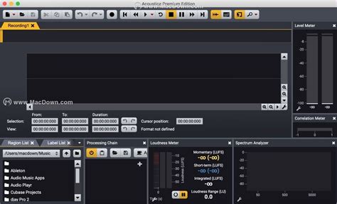 Acoustica Premium Edition破解版 Acon Digital Acoustica Premium For Mac音频