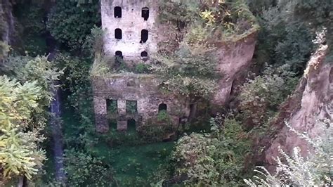 Sorrento Italy Abandoned Mill Castle In 1866 Vallone Dei Mulini