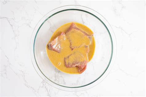 Marinated Grilled Tuna With Dijon Honey Mustard Recipe