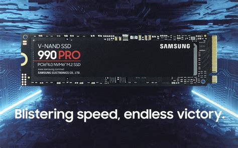 Samsung Unveils 990 Pro Series Ssds With Snappy Transfers And 7 5gb S