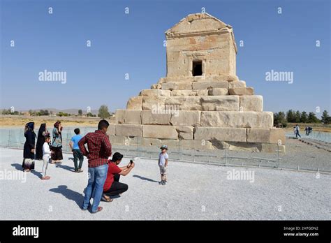 Iran Pasargades The Tomb Of Cyrus Ii Cyrus The Great King From 559