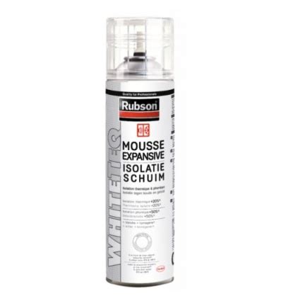 Mousse polyuréthane auto expansive cartouche manuelle White Teq