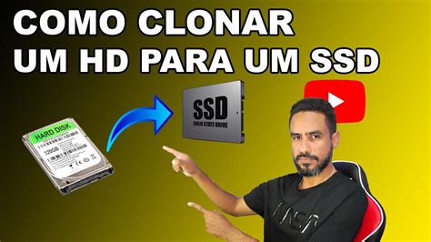 Como Clonar Um HD Para Um SSD Tutorial Super Completo YouTube