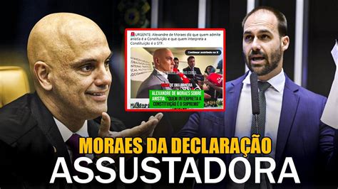 URGENTE MORAES CHOCA TODOS DECLARAÇÃO ASSUSTADORA EM PORTUGAL