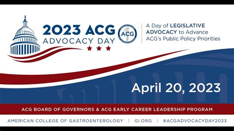 Acg Advocacy Day 2023 Highlights Youtube