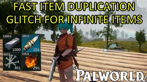 Palworld Duplication Glitch Patch Get Infinite Items Very