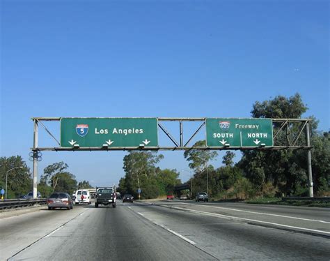 Interstate 5 in Los Angeles County: Orange County to San Bernardino Freeway