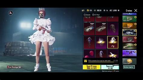 New Bentley Crate Opening Part In Pubg Mobile Kr With Total K Uc