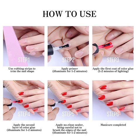 Nail Extensions With Glue For Nails Stuff Christmas Nails Dip Kits