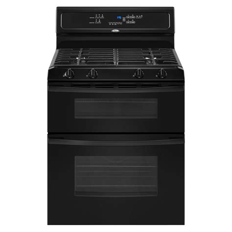 Whirlpool Gold 6 Cu. Ft. Double-oven Gas Range – Black | Trudoo