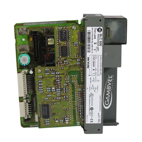 L Procesador Cpu Slc K Ser B Allen Bradley