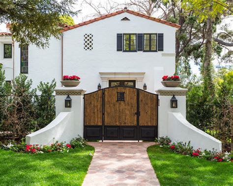 Spanish-style Driveway Gate | Houzz