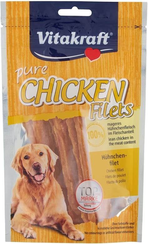 Vitakraft Pure Chicken Filets Friandise Pour Chien Au Poulet 80 G