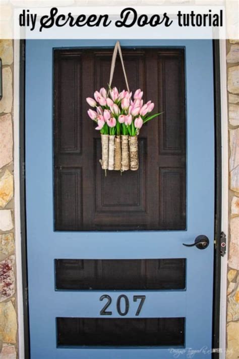 Simple Diy Screen Doors Knockoffdecor