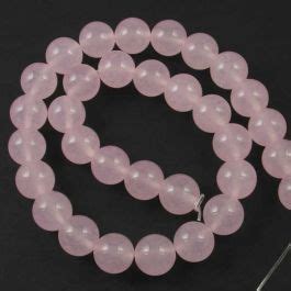 Uk Semi Precious And Gemstone Beads Malay Jade Dyed Rose Quartz