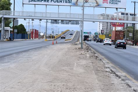 Casi Listo Carril De Contrasentido En Puente La Concha De La Carretera