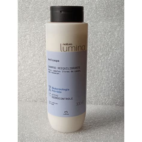 Shampoo Reequilibrante Anticaspa Natura Lumina 300ml Shopee Brasil