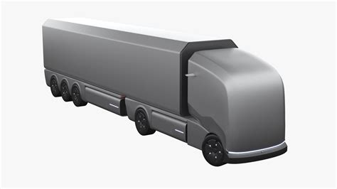 Generic Autonomous Semi Truck Model - TurboSquid 2151960