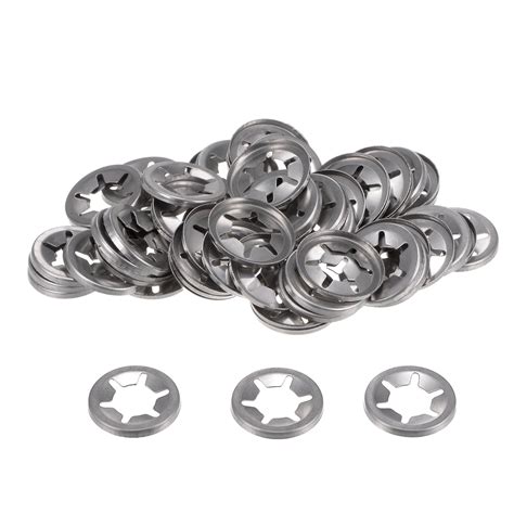 60 Pack Internal Tooth Star Lock Washers M12 Quick Speed Locking