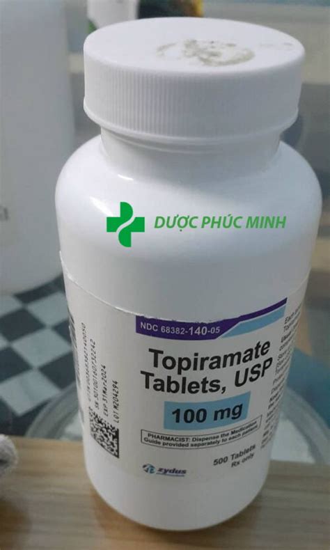 Thuốc Topiramate Tablets Usp 100mg Zydus Trị động Kinh Giá Bao Nhiêu Mua ở đâu Duocphucminh