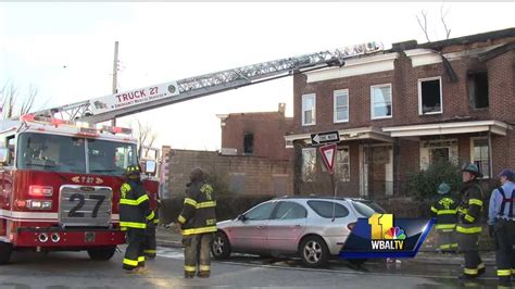 Video Authorities Investigate Fatal House Fire In Northwest Baltimore