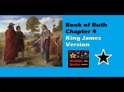 Book Of Ruth Chapter King James Version Holy Bible Noahide