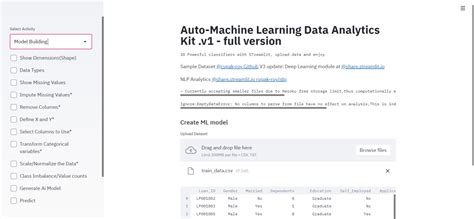 Streamlit ~ Machine Learning Classification App. - Full Version