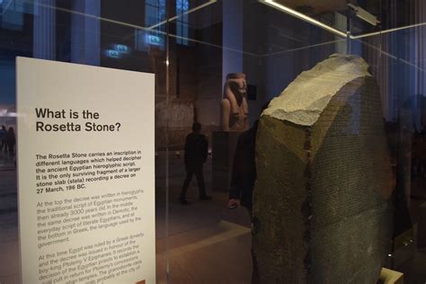 Egyptians call on British Museum to return Rosetta Stone – Middle East ...